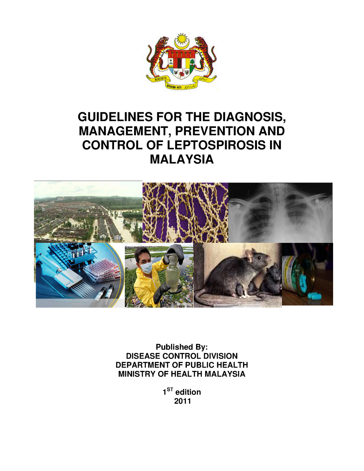 Clinical Practice Guidelines Of Malaysia - GUIDELINES FOR THE DIAGNOSIS ...