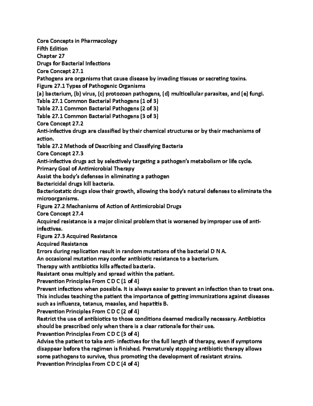 Core Concepts In Pharmacology Chapter 27 - Core Concepts In ...