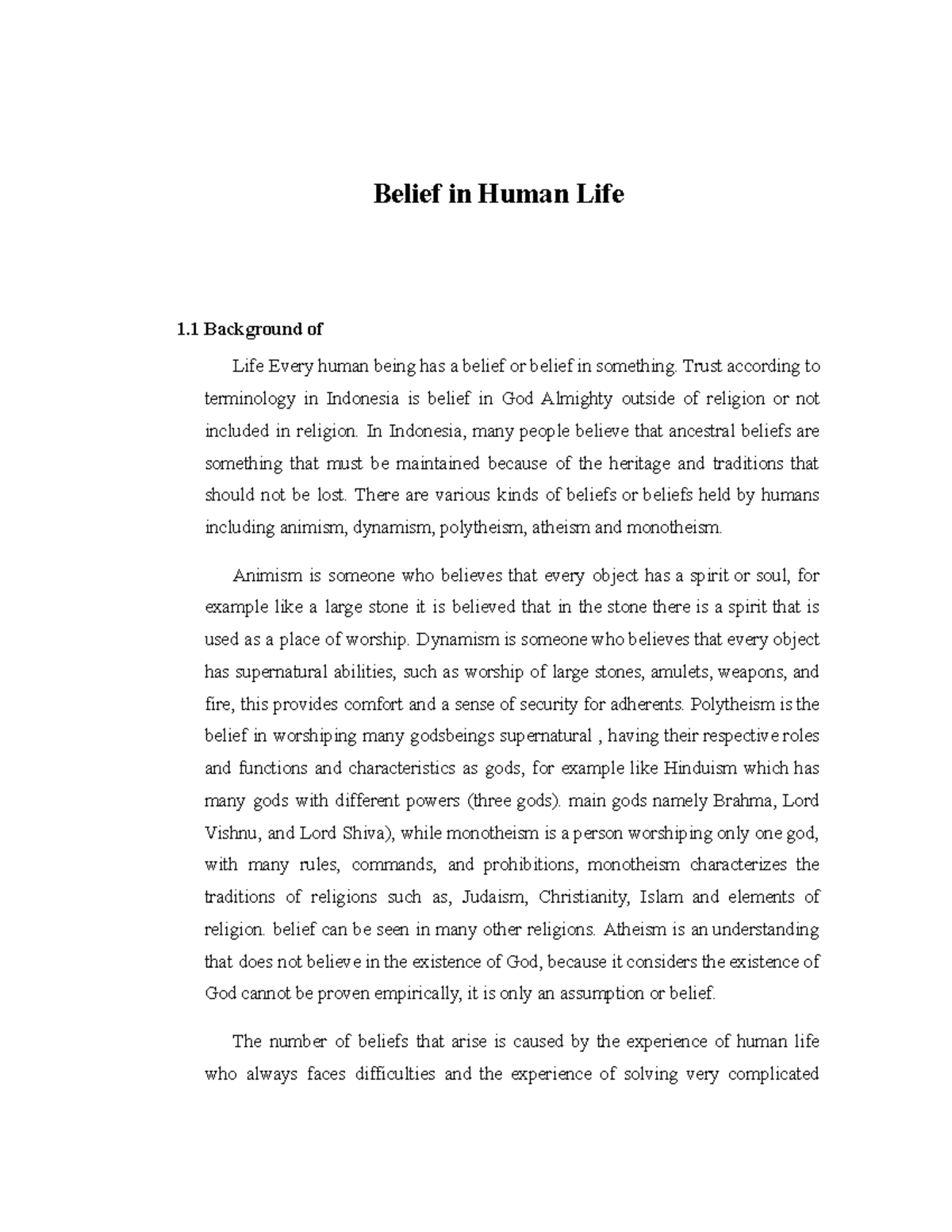 belief-in-human-life-trust-according-to-terminology-in-indonesia-is