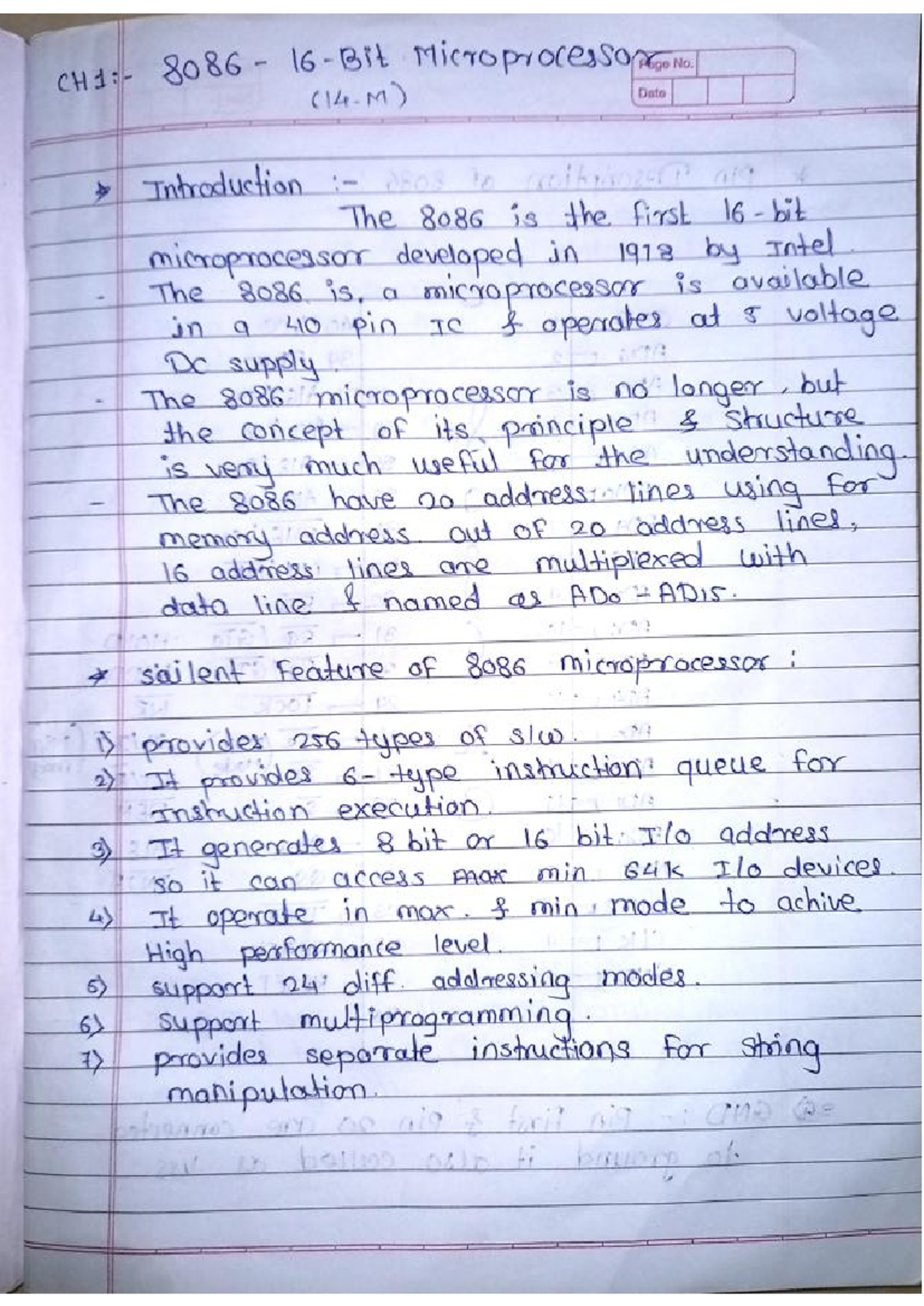 MIC Notes CH-1 - Computer engineering - Studocu