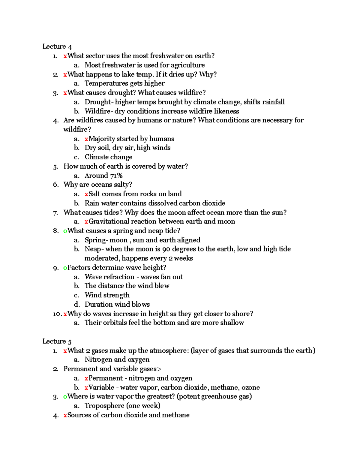 Geography notes - Dr. Davis - Lecture 4 1. xWhat sector uses the most ...