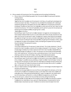 C714-D081 Task 1 Sentence Examples - Task 1: Part A Sentence Examples ...