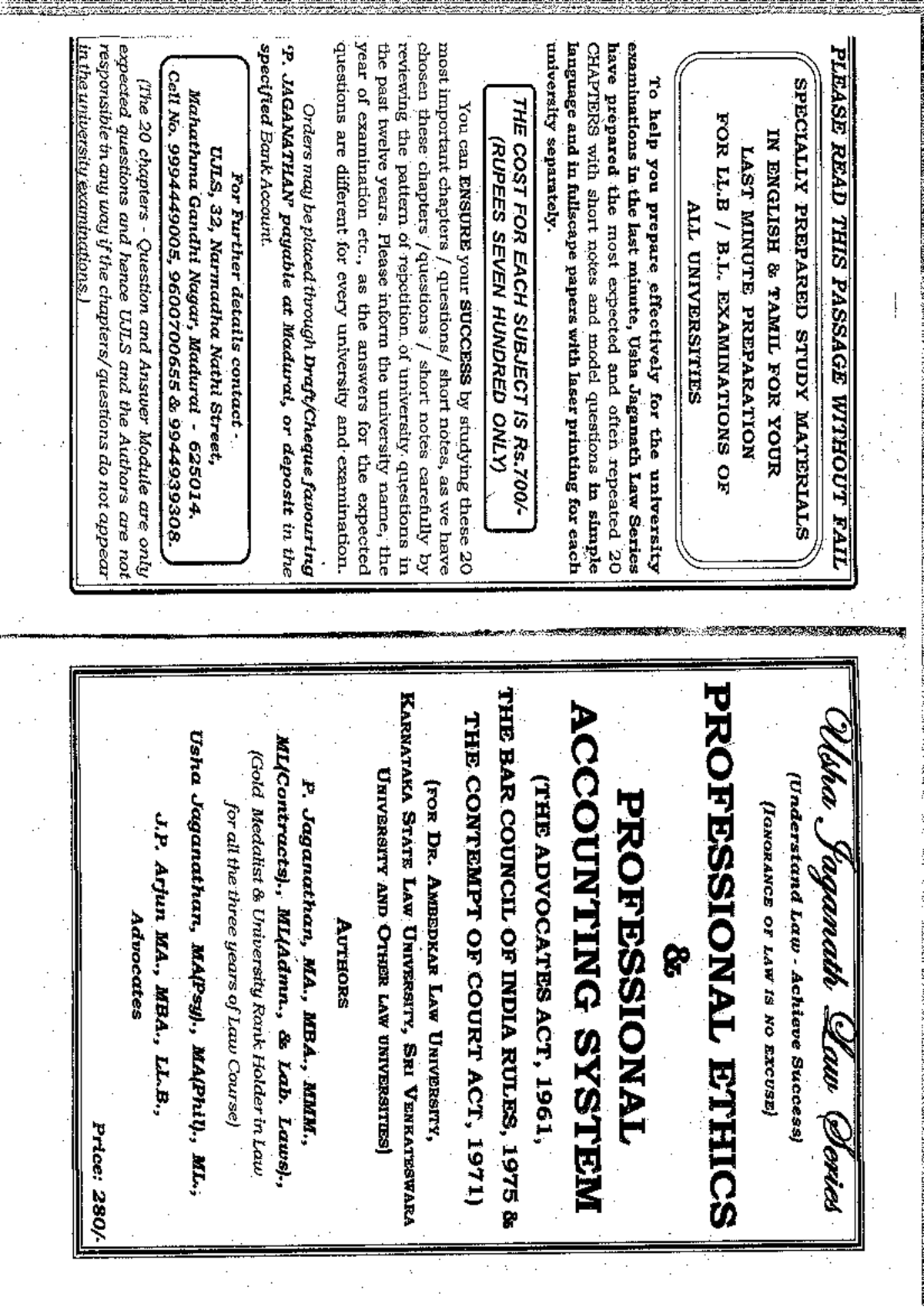 PROF Ethic,USHA caselaws professional ethics and accounting system