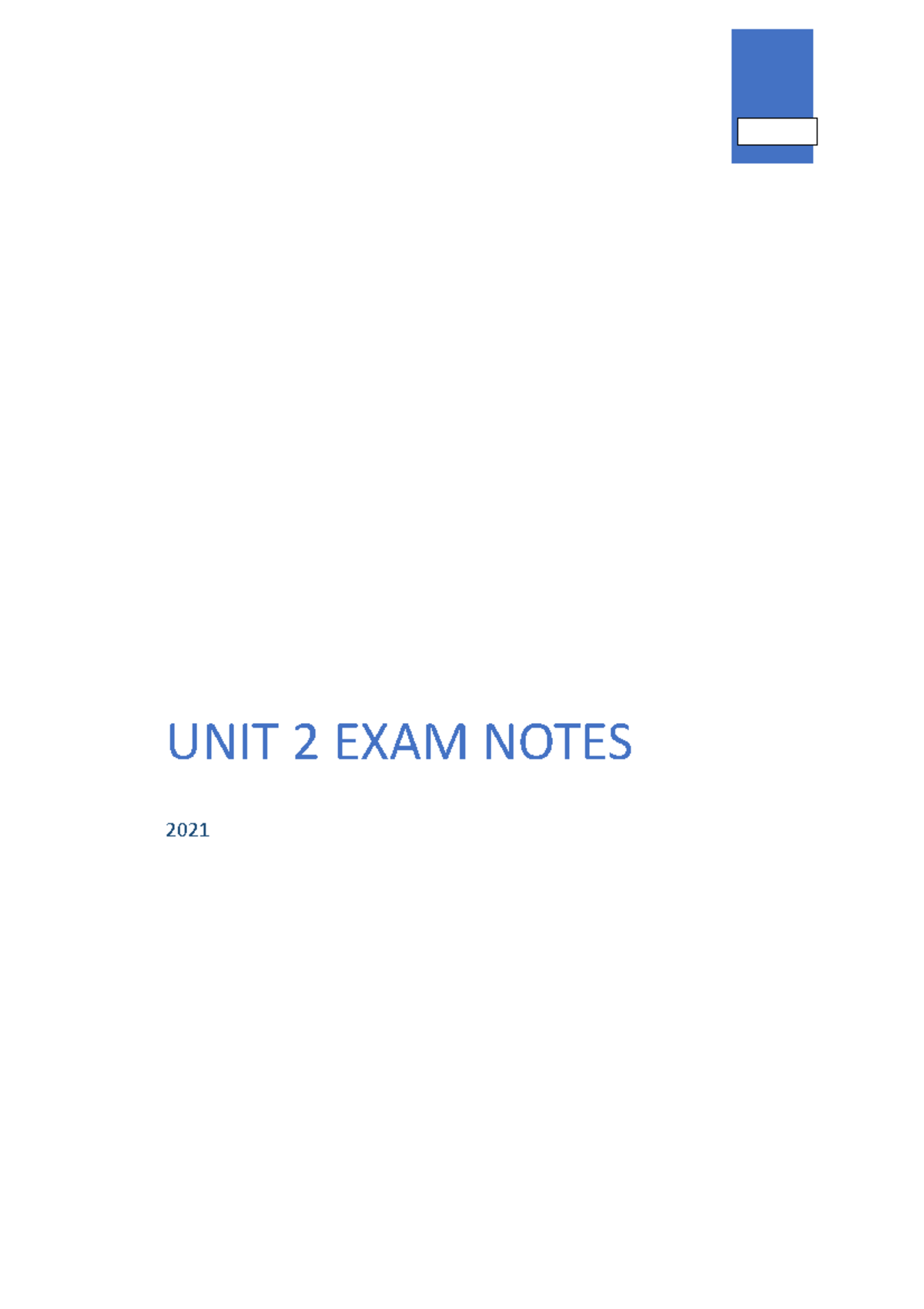 VCE UNIT 2 LEGAL STUDIES EXAM NOTES (FROM SUMMARY SLIDES) LAW 6014 Studocu