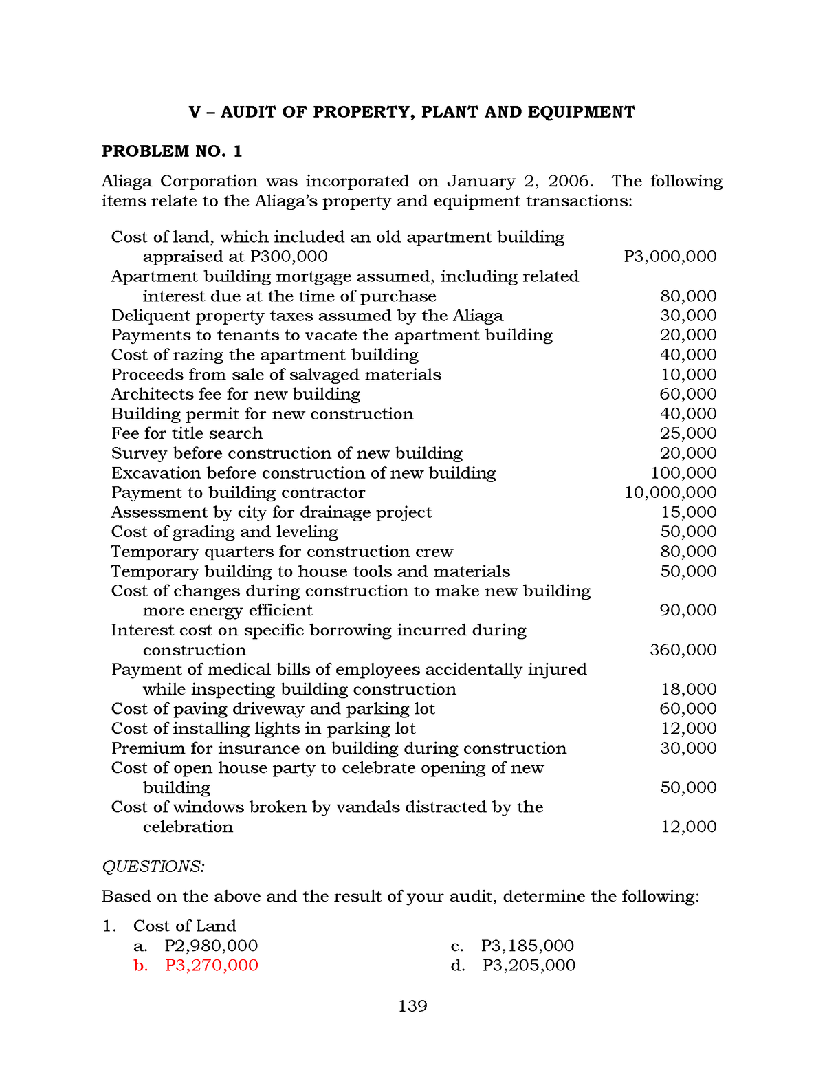 PPE Intermediate Accounting PPE V AUDIT OF PROPERTY PLANT AND   Thumb 1200 1569 