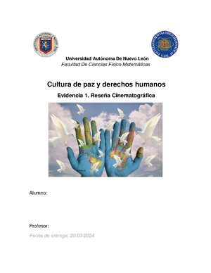 Infografia - jsahjdha - Cultura De Paz - Universidad Autónoma De Nuevo ...