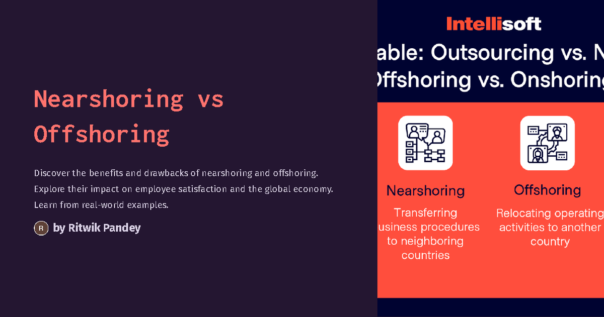 Nearshoring-vs-Offshoring - Nearshoring Vs Offshoring Discover The ...