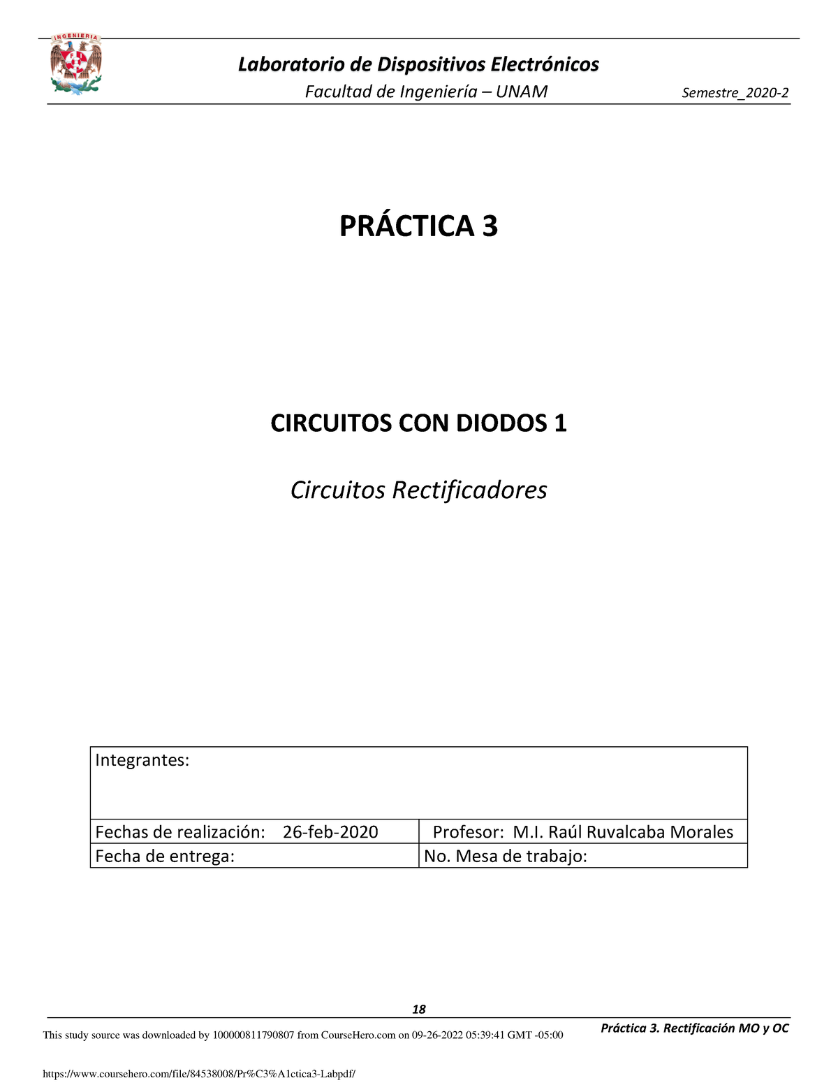 Pr Ctica 3 Lab - Previo 3 - Facultad De IngenierÌa – UNAM Semestre_2020 ...