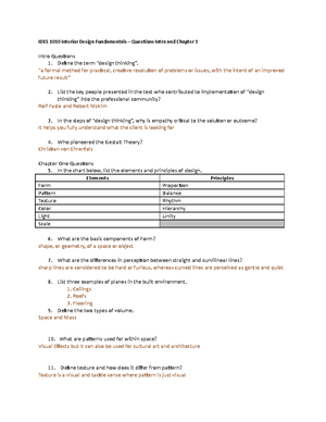 IDES 1010 Chapter 6 - Dr. Janis Brickey - IDES 1010 Chapter 6 ...
