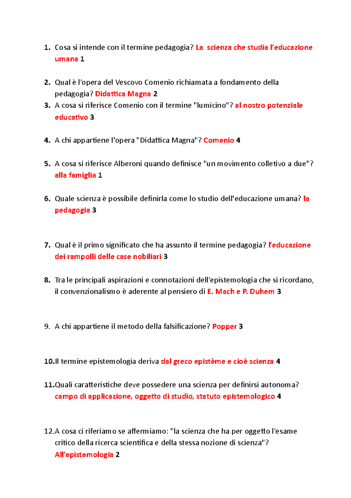 Pedagogia Domande - Cosa Si Intende Con Il Termine Pedagogia? La ...