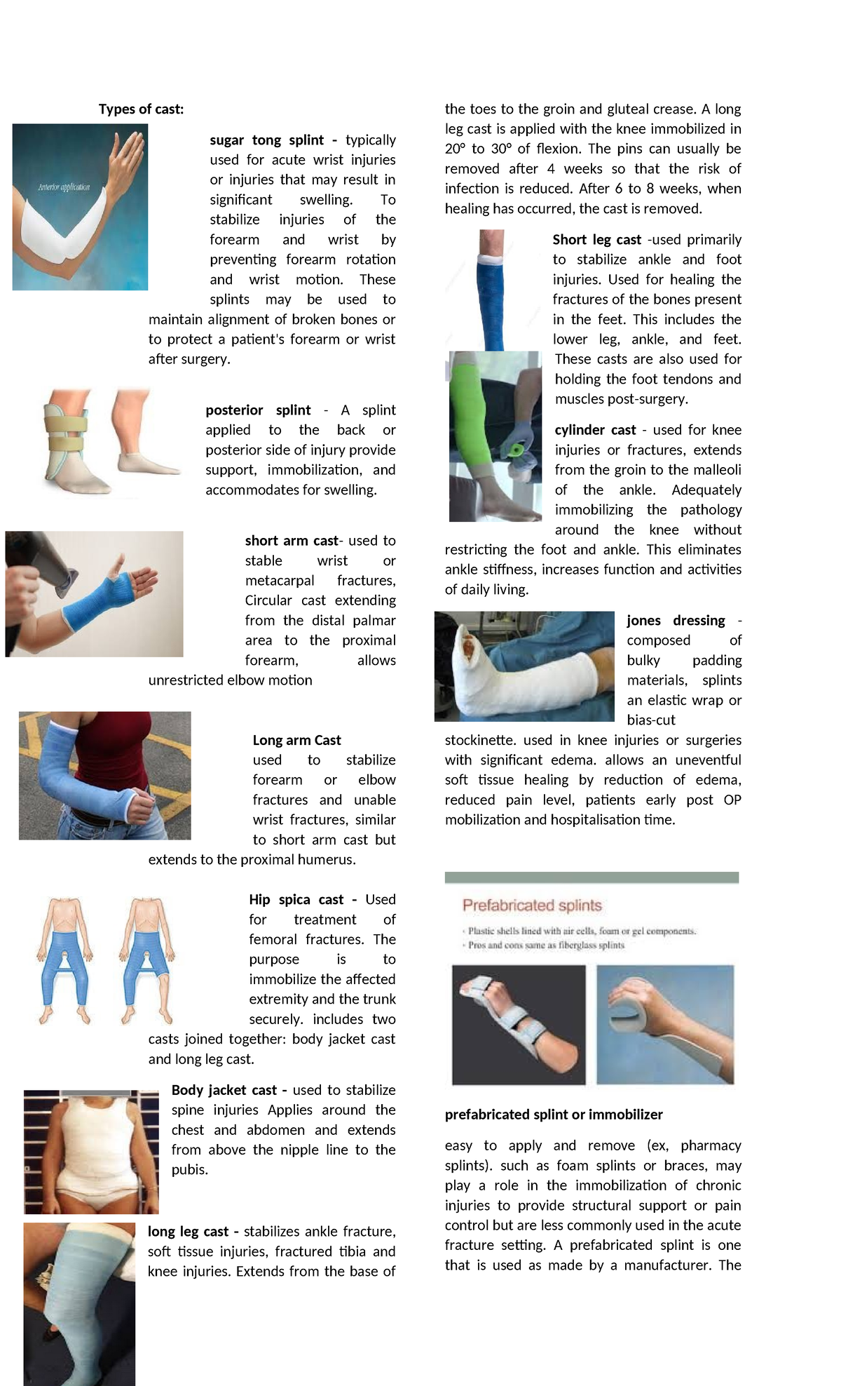 Types of cast - Summary Programming Fundamentals - Types of cast: sugar ...