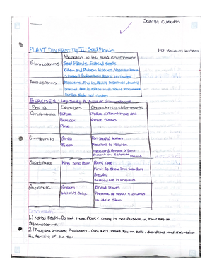 biology lab 12 meiosis - Pre-Lab Questions 1. You are observing a ...