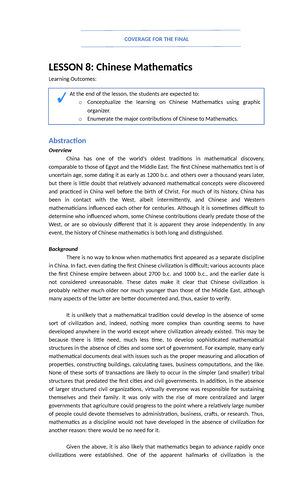 Mathematicians - Make the opportunity be fruitful. - Mathematicians and ...