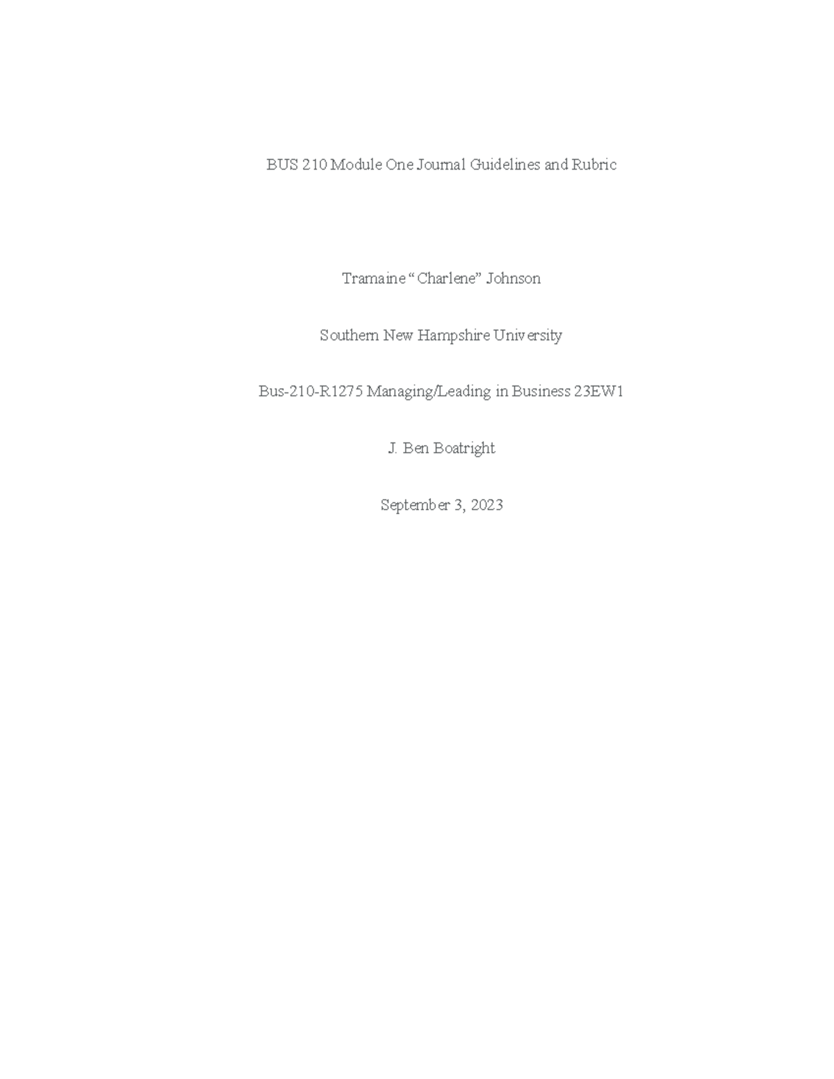Bus 210 Module 4 Journal - i53u8cs