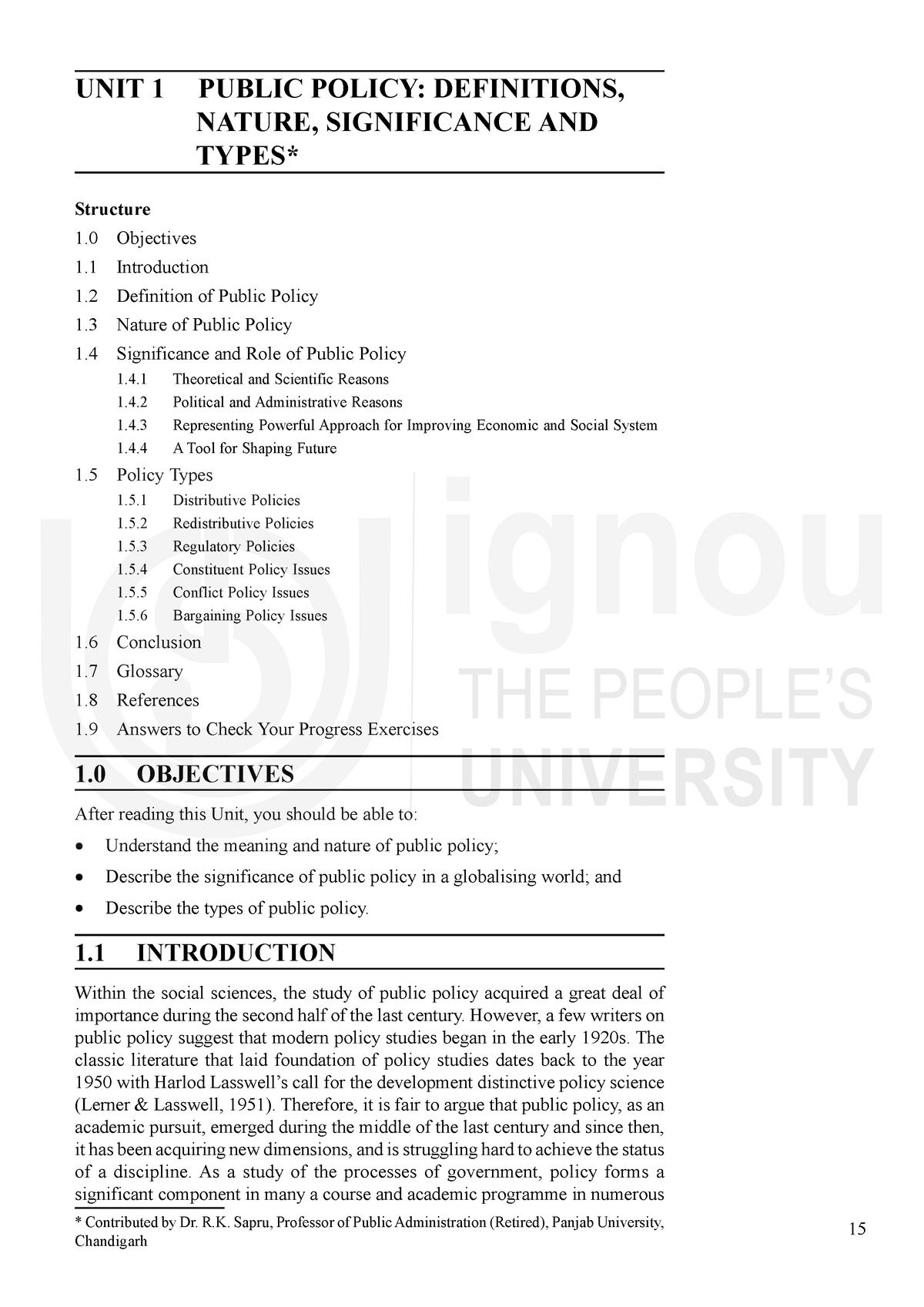 unit-1-notes-15-public-policy-definitions-nature-significance