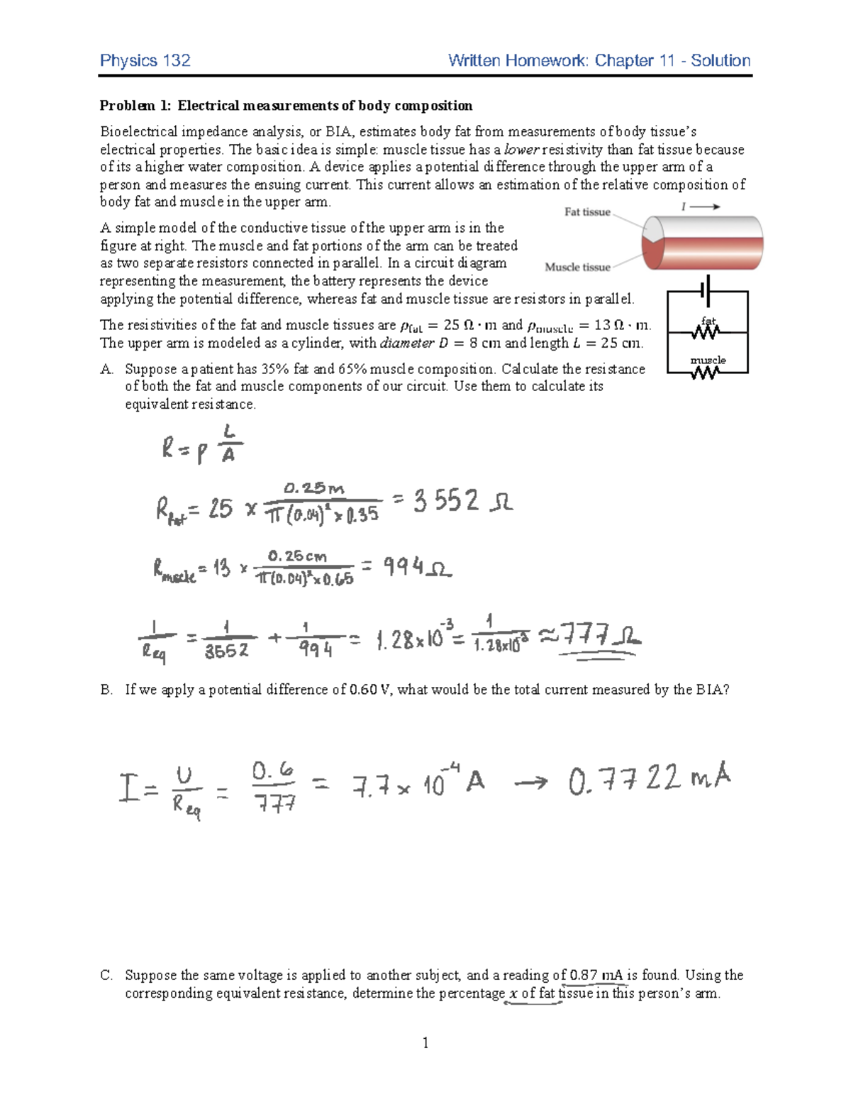 Ch 11 Written Problems - Sp24 - Physics 132 Written Homework: Chapter ...