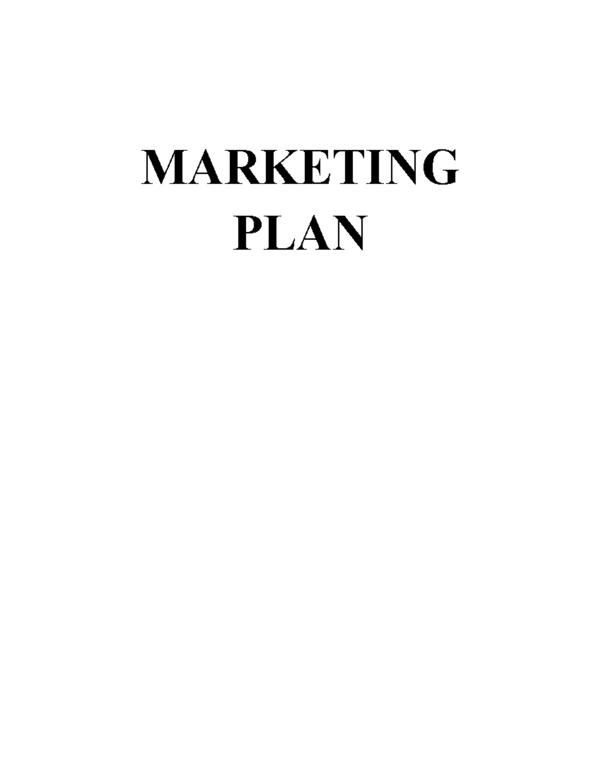 Marketing PLAN Kinomi Bingsu - MARKETING PLAN 2 MARKETING PLAN 2.0 ...