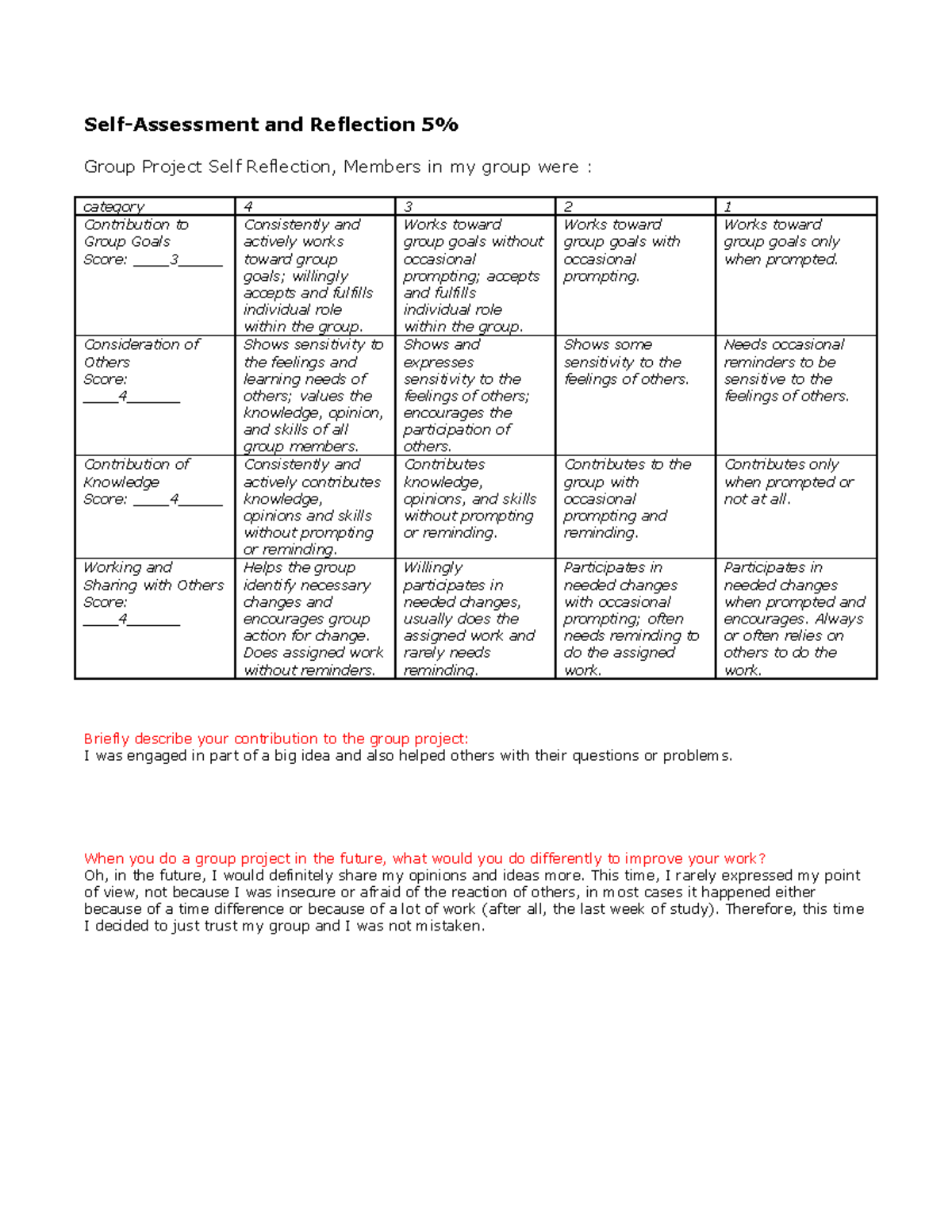 essay-outline-assignment-self-assessment-and-reflection-5-group-project-self-reflection