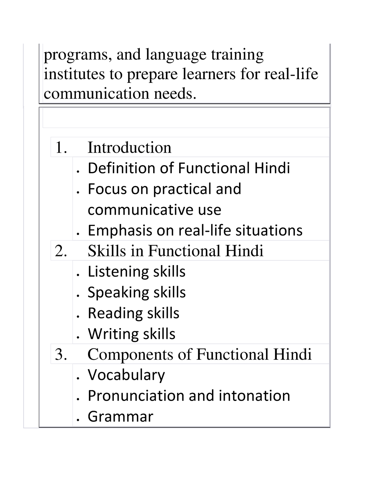 functional-hindi-2-studocu