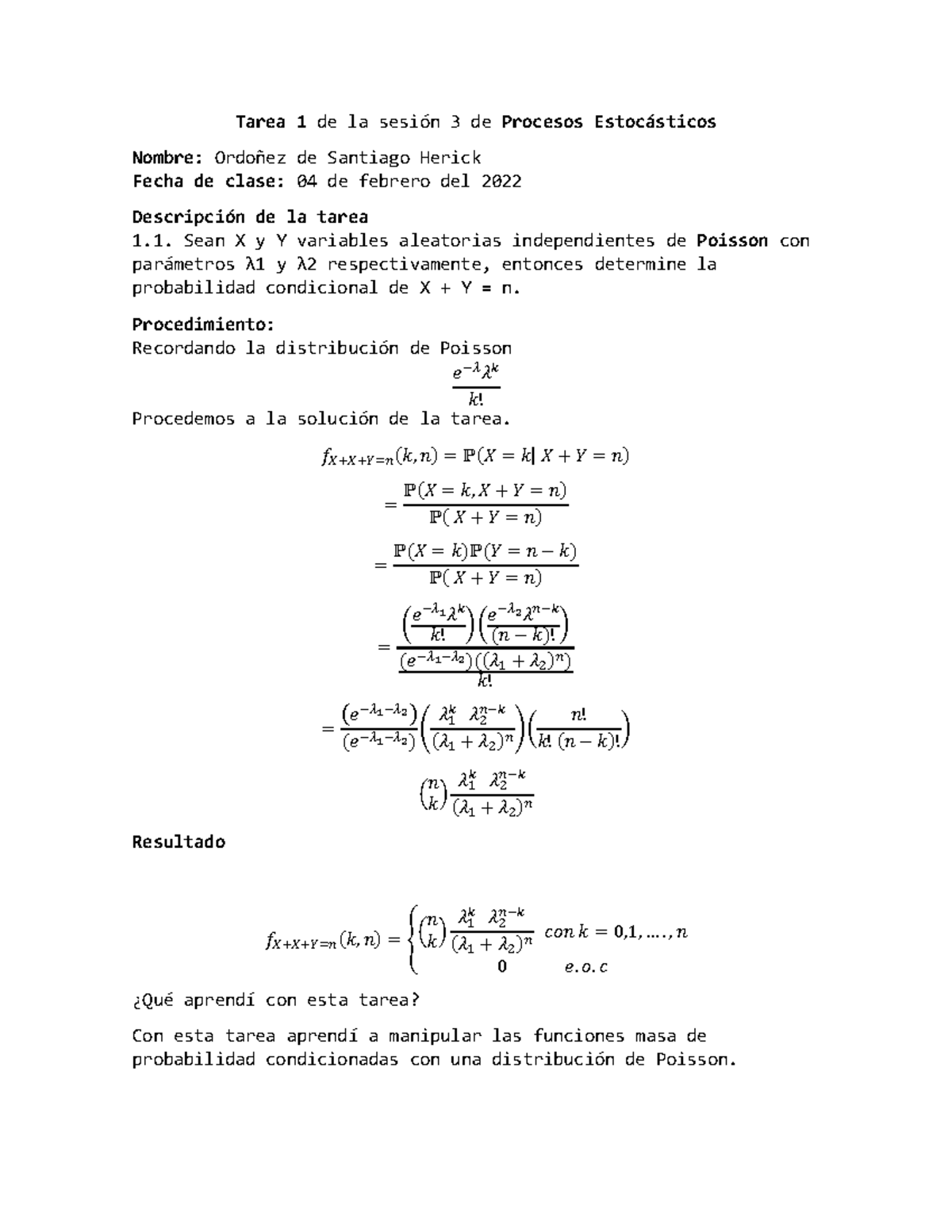 Herick T 01 - Ejercicio En Clase - Tarea 1 De La SesiÛn 3 De Procesos ...