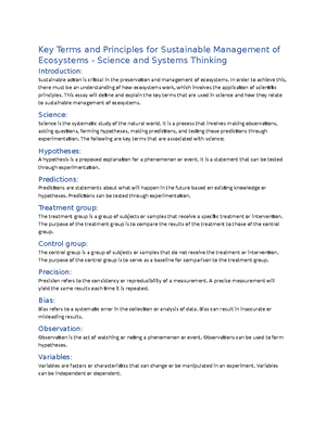 Principles of Ecosystem Function - Principles of Ecosystem Function ...