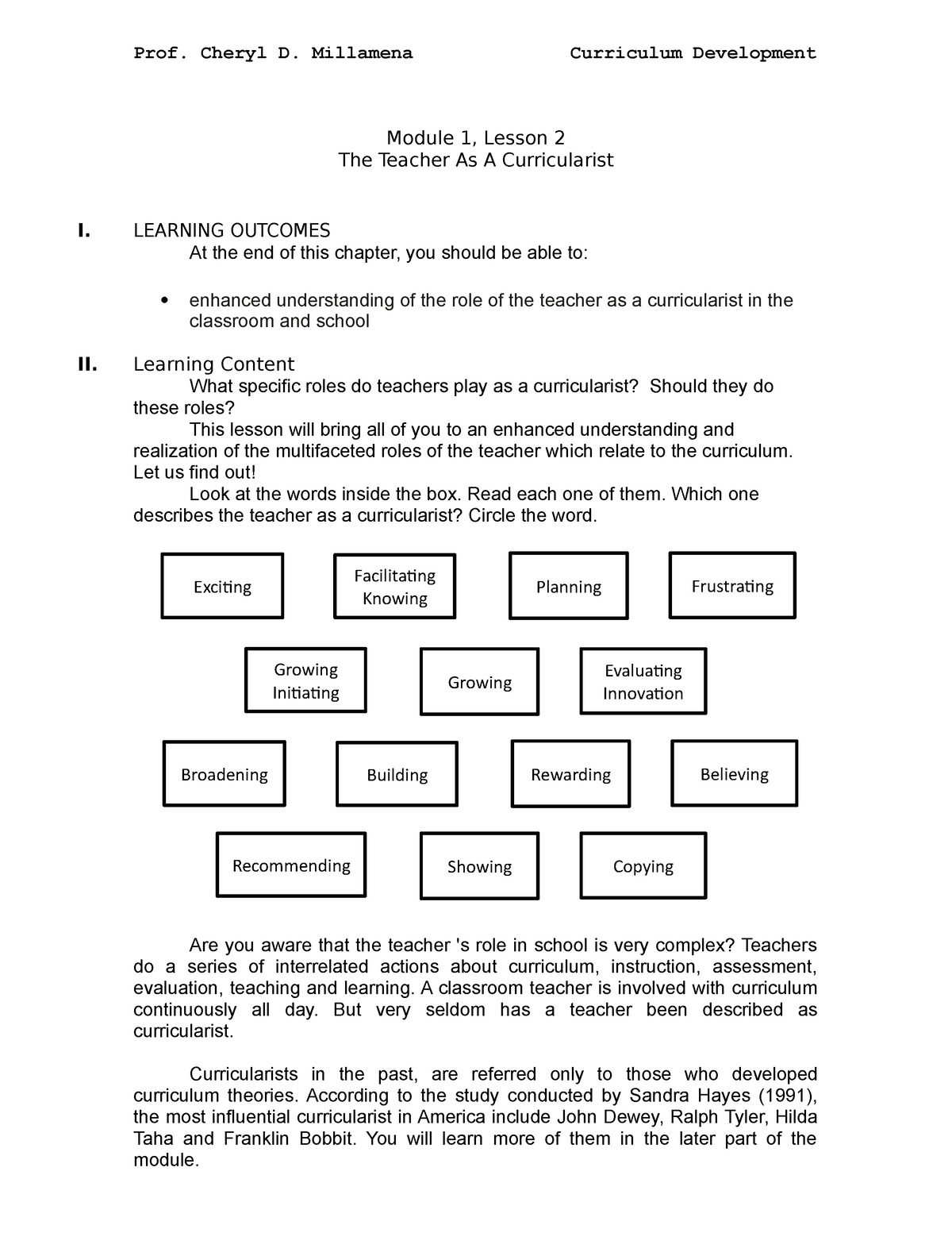 module-2-lessons-proper-essay-module-1-lesson-2-the-teacher-as-a