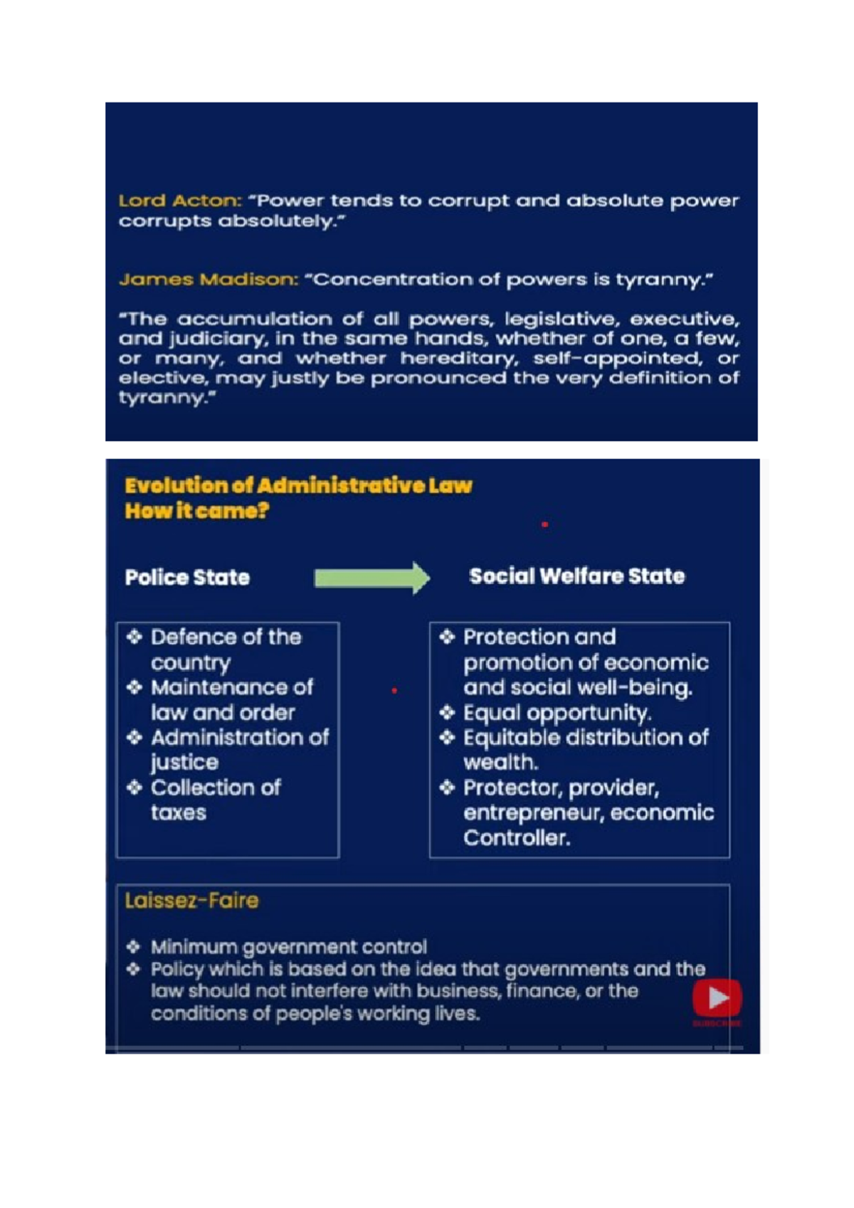 Adminstrative Law notes - Llb 3 years - Studocu
