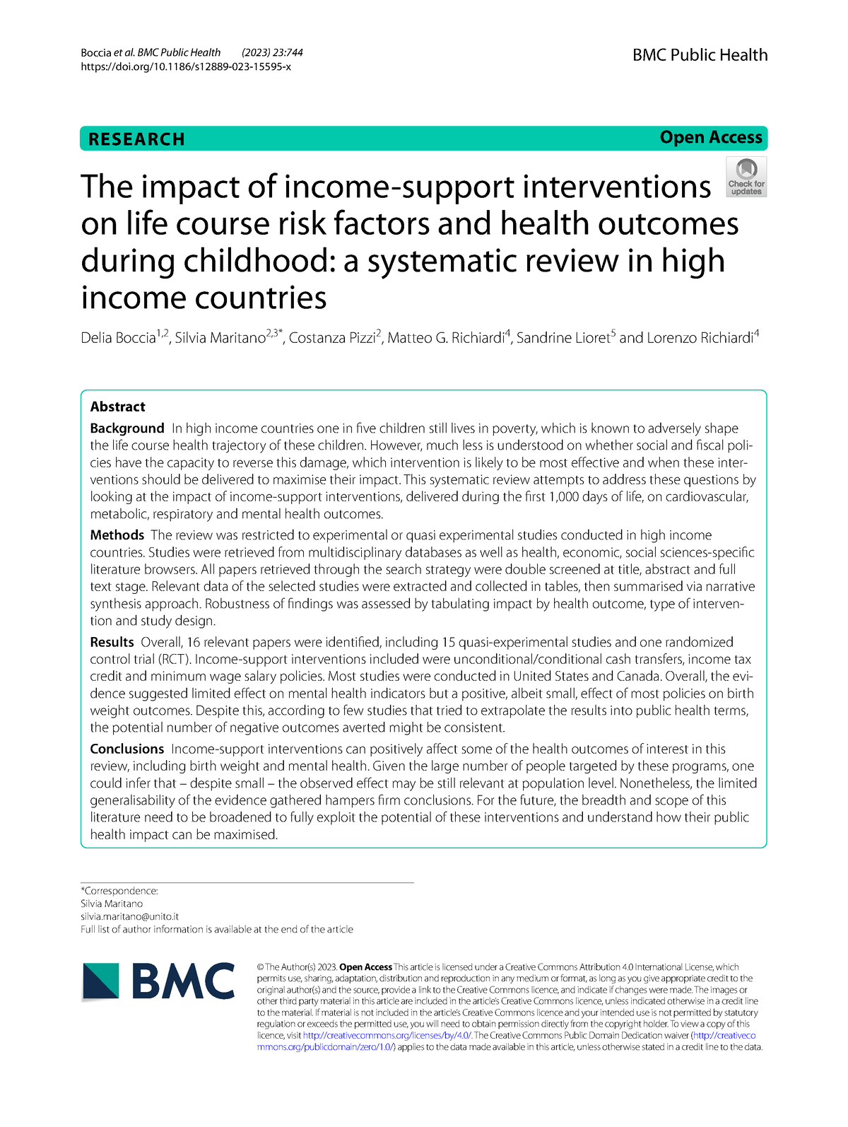 S12889 023 15595 x Readings Boccia et al. BMC Public Health