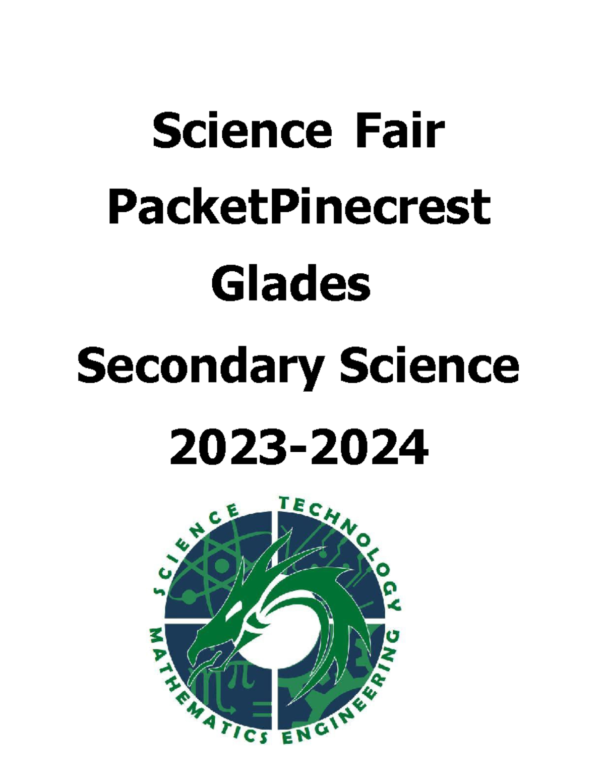 Science Fair Project - Students In Grade 6-7 Will Be Completing A 