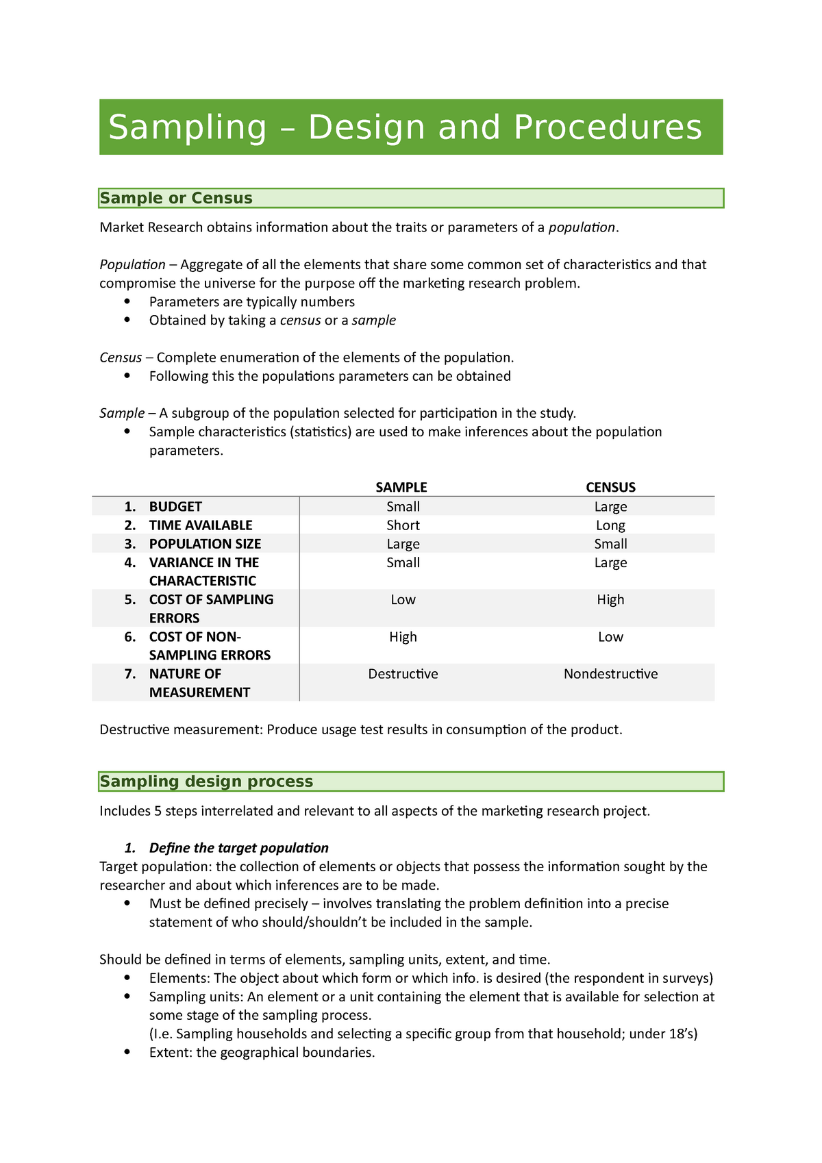 sample-or-census-sampling-design-and-procedures-sample-or-census