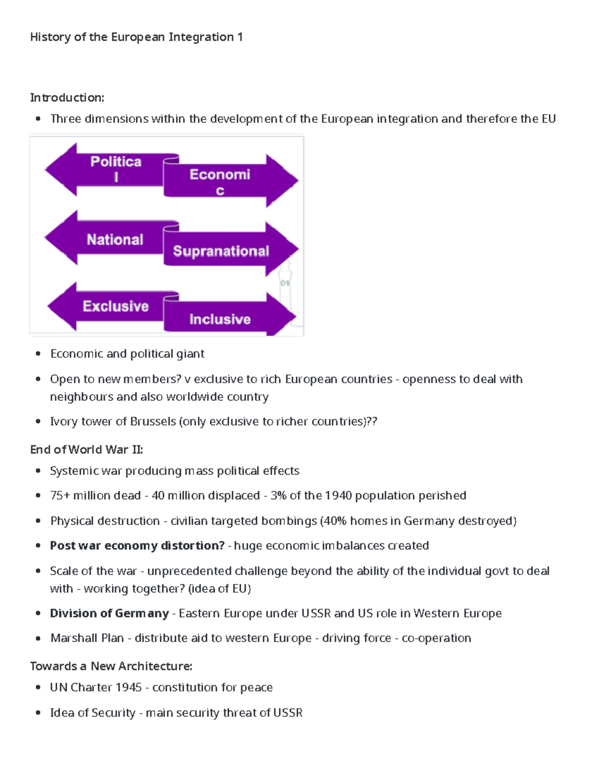 History of the European Integration - 1 ‘This Treaty marks a new stage ...