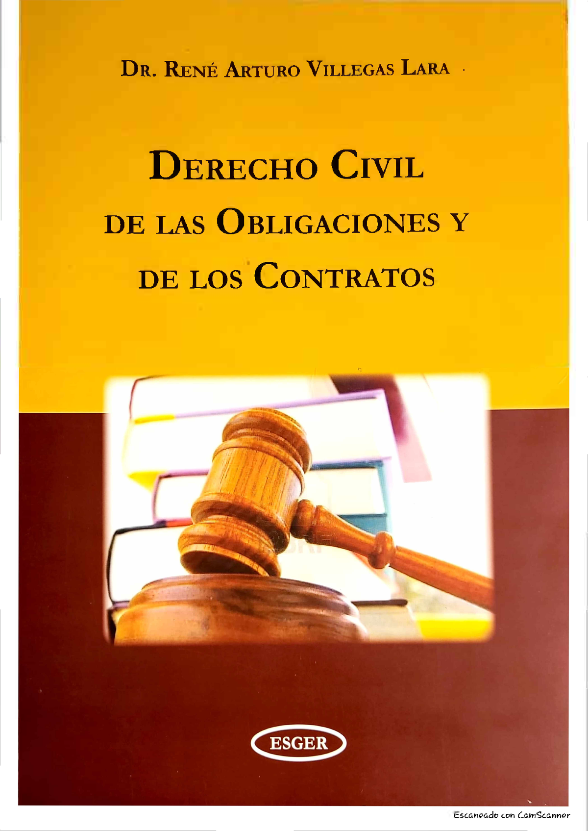 Derecho Civil - Capitulo 1,2 Y 3 - Dr. Re N é Ar T U R O Vil L E G A S ...