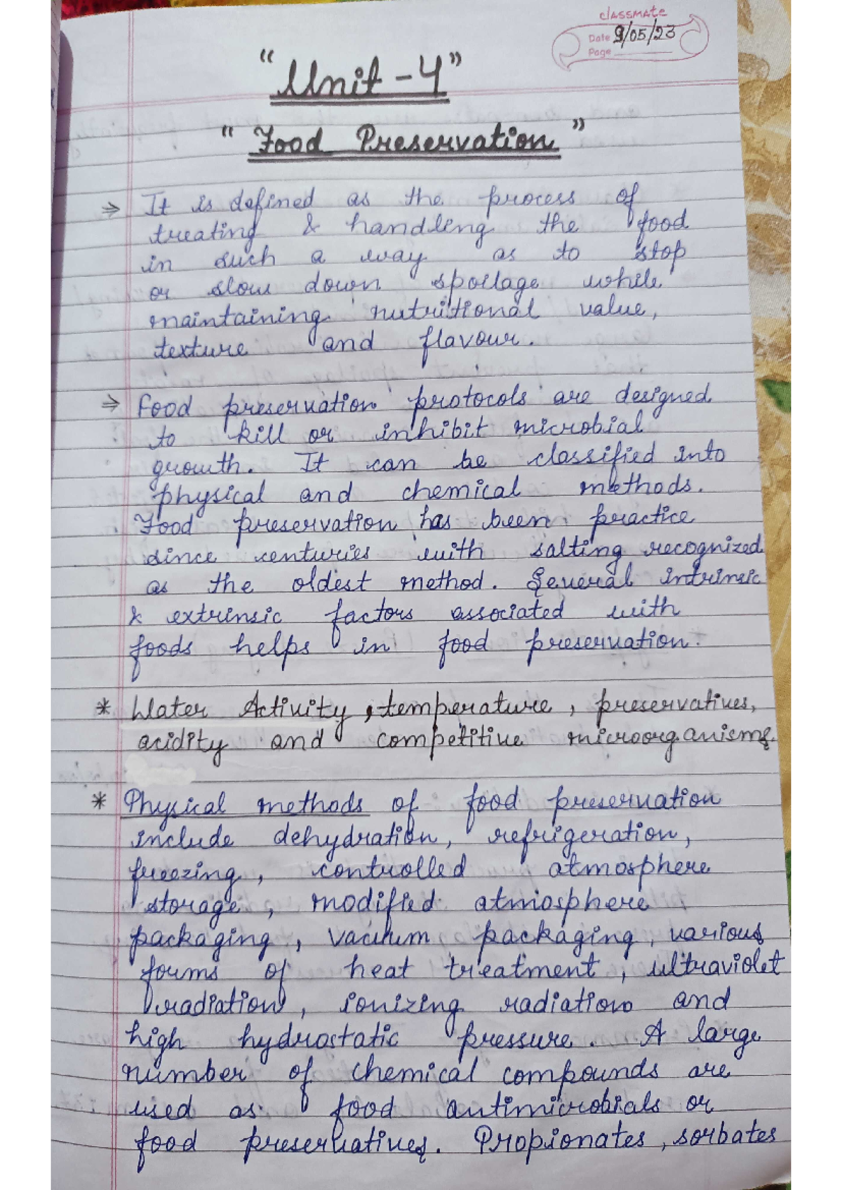Food Biotechnology Unit-4 - B.tech - Studocu