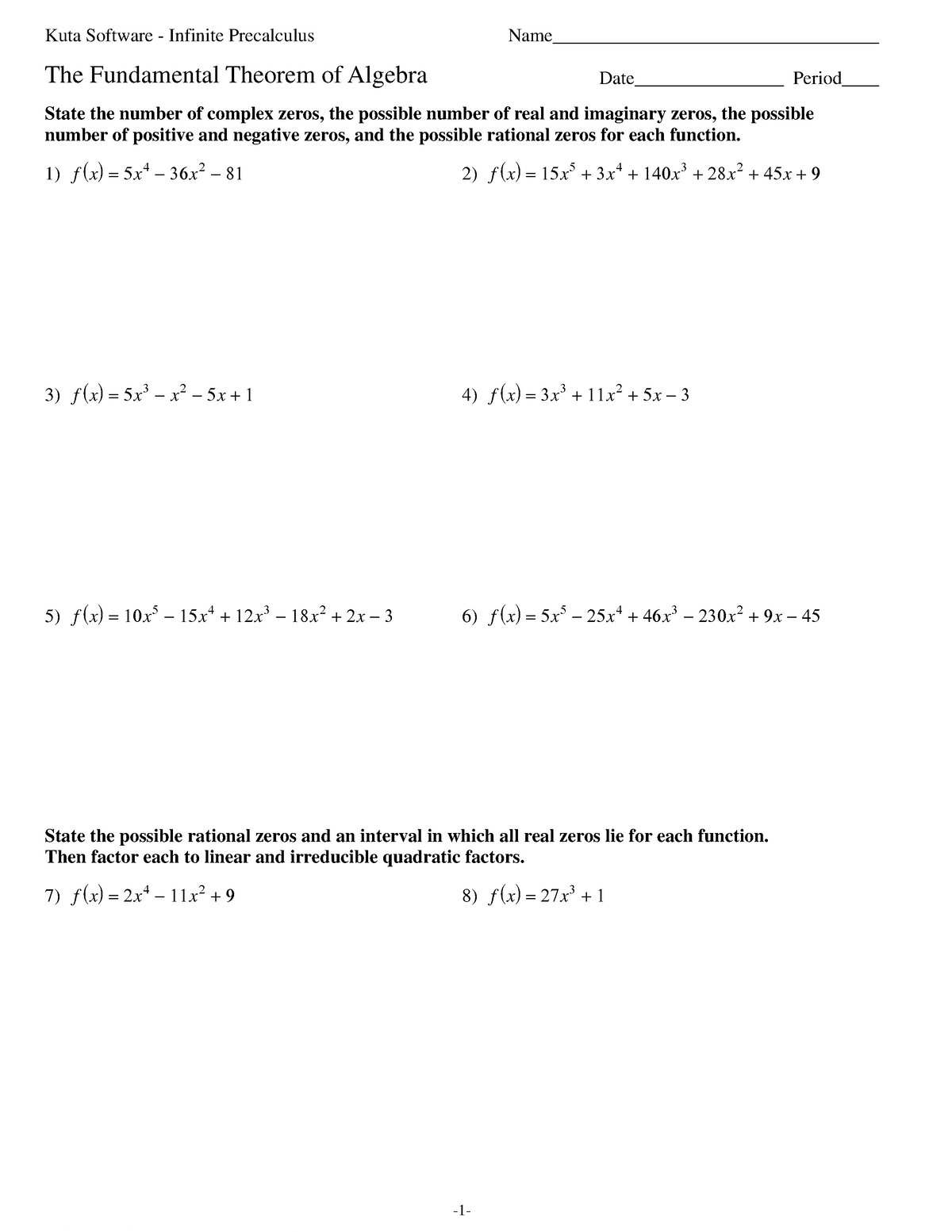 02 - The Fundamental Theorem Of Algebra - ©] B 2 T 0 I 1 F 6 W KTuDtGaK ...