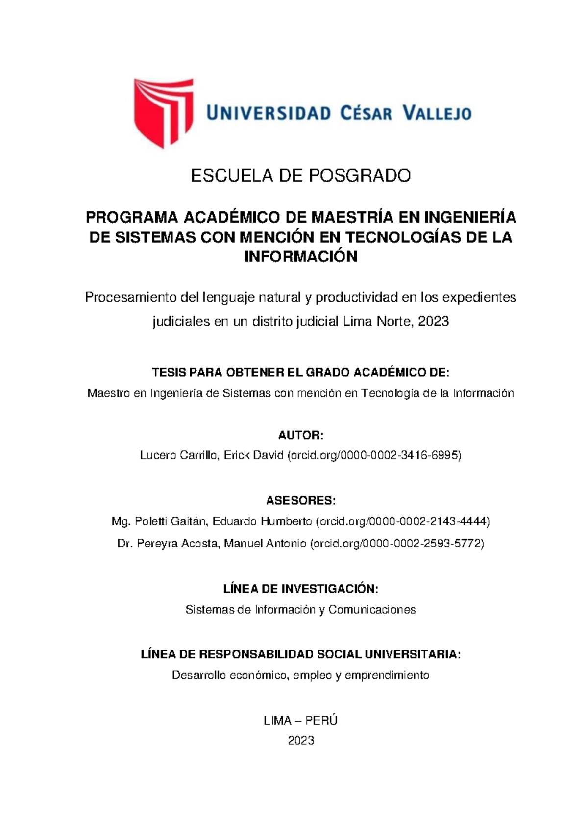 Lucero CED-SD - dadasa - ESCUELA DE POSGRADO PROGRAMA ACADÉMICO DE ...