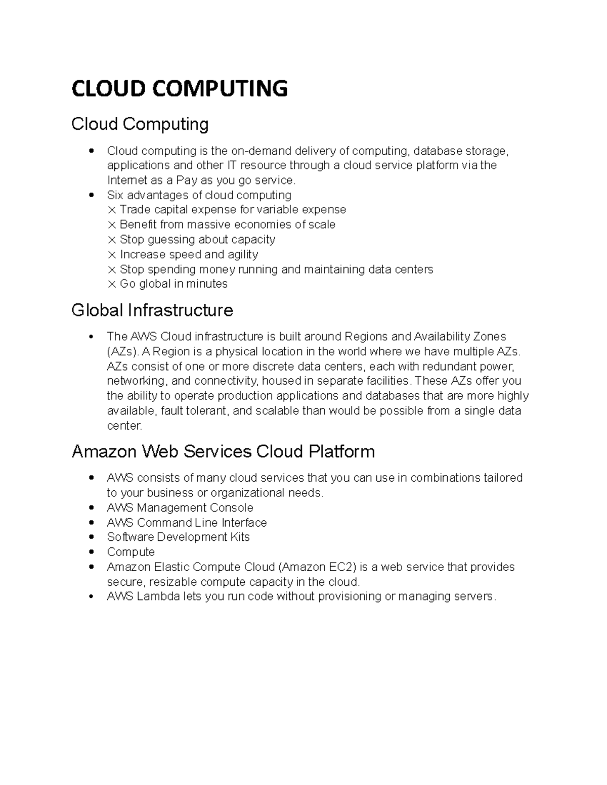 cloud computing week 3 assignment solution