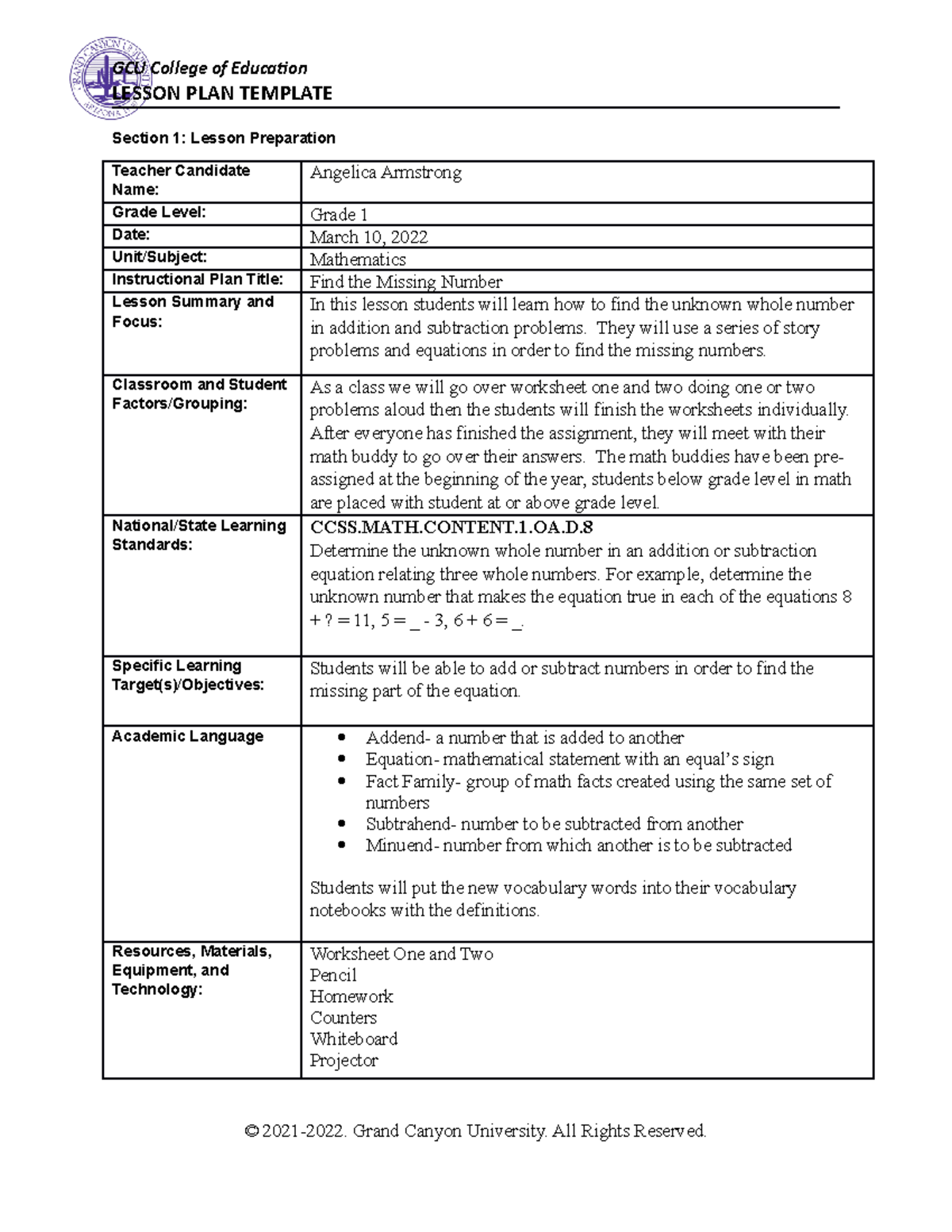 lesson-plan-two-topic-5-aarmstrong-elm-470-gcu-studocu