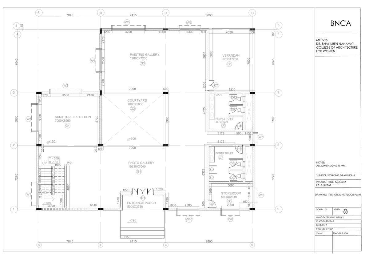 Rework Final GF Museum - A UP DIVISION- D CLASS- THIRD YEAR DRAWING ...