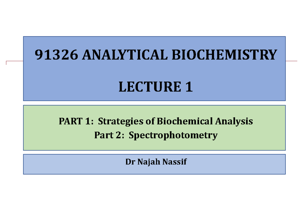 AB Lecture 1 Slides 2020 - Warning: TT: Undefined Function: 32 Warning ...