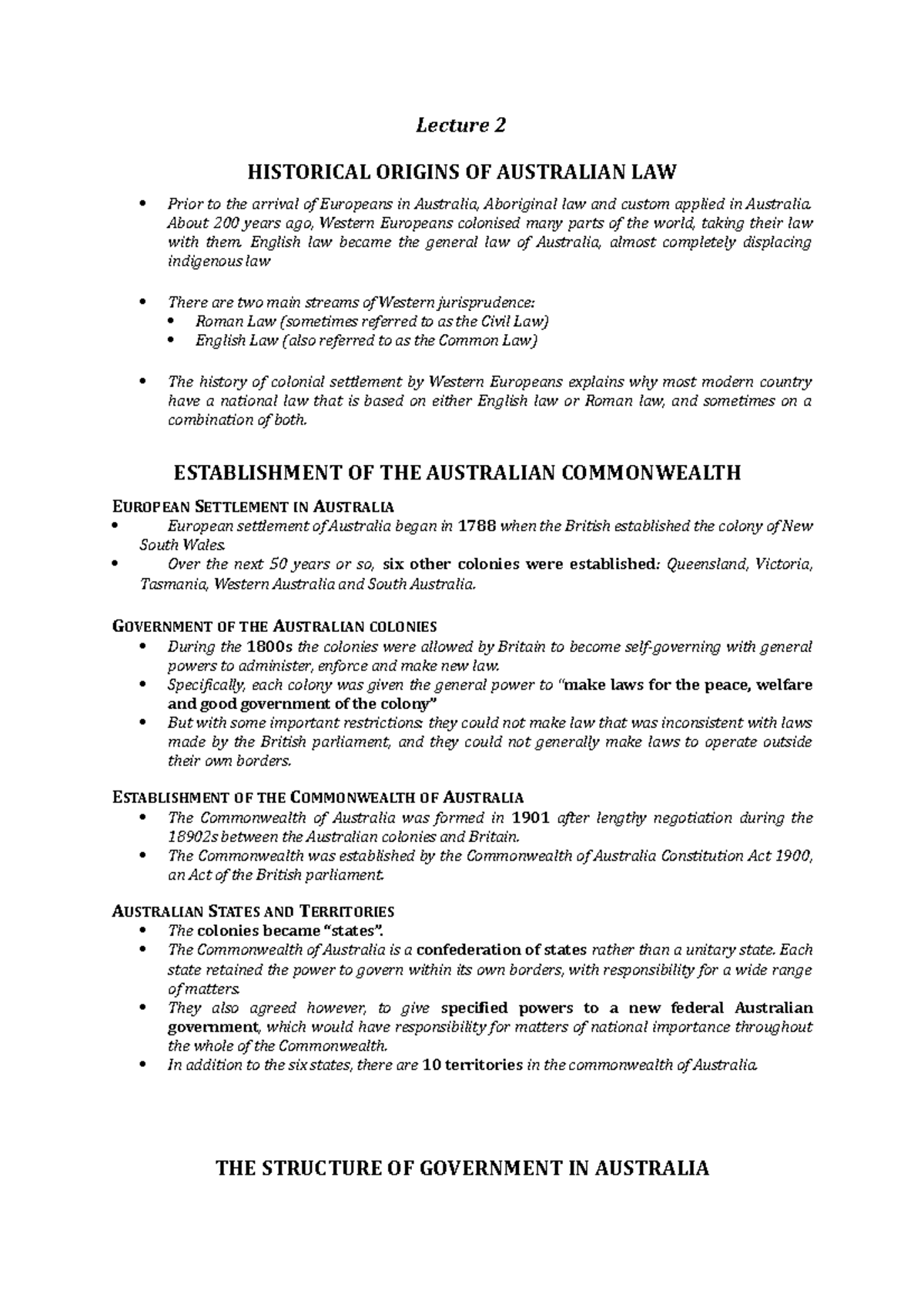 lecture-2-lecture-2-historical-origins-of-australian-law-prior-to-the