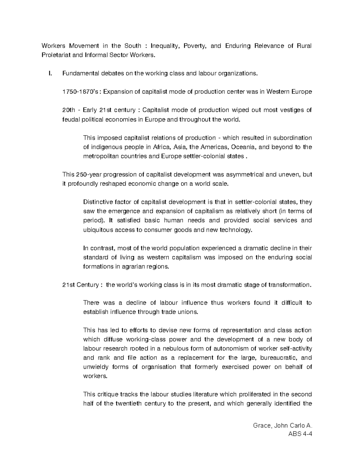 Organizing Insurgency by Ness 2021 [notes] - Workers Movement in the ...