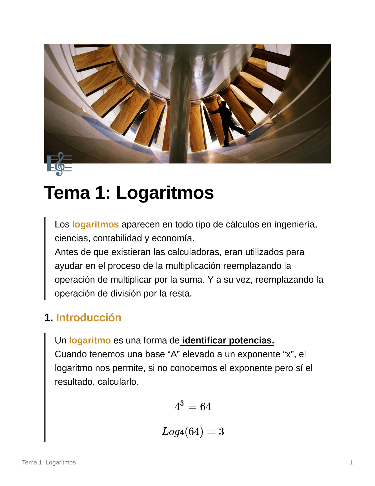 tema-1-logaritmos-tema-1-logaritmos-los-logaritmos-aparecen-en