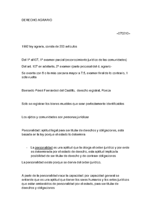 Demanda DE Juicio Agrario - DEMANDA DE JUICIO AGRARIO C. MAGISTRADO DEL ...