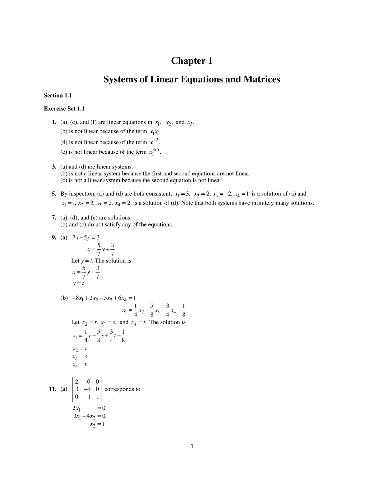 Elementary Linear Algebra Anton And Roses Solution Manual