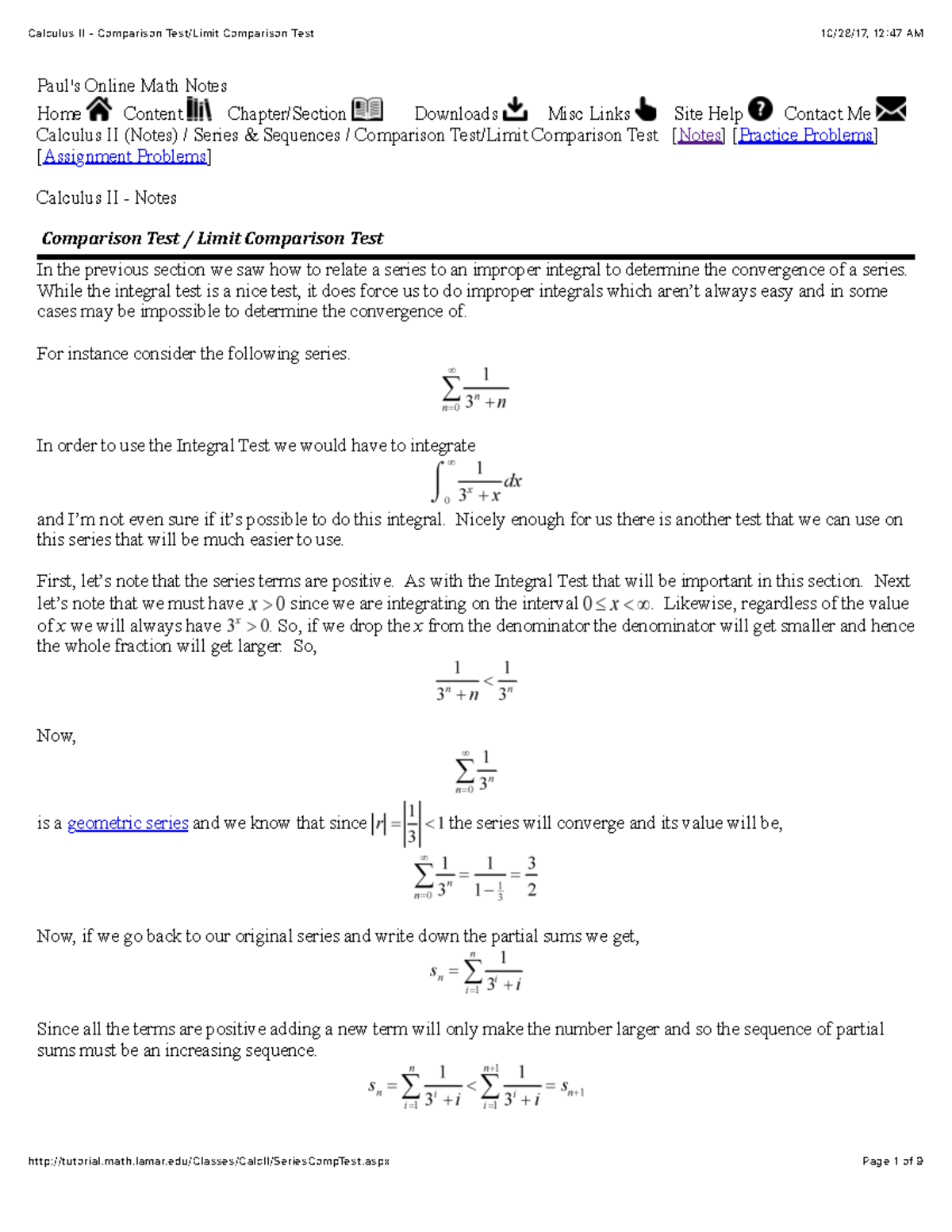 calculus-ii-comparison-test-limit-comparison-test-paul-s-online