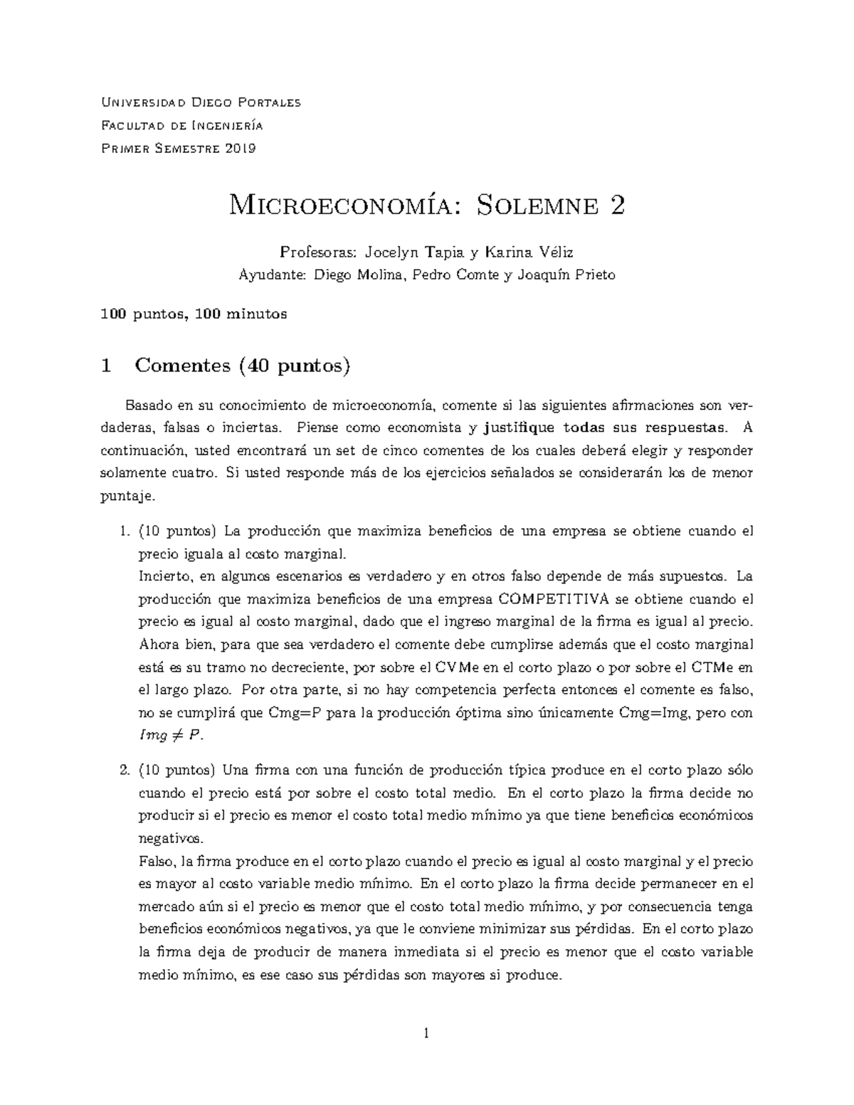 20191 S2 Micro solemne Universidad Diego Portales Facultad de