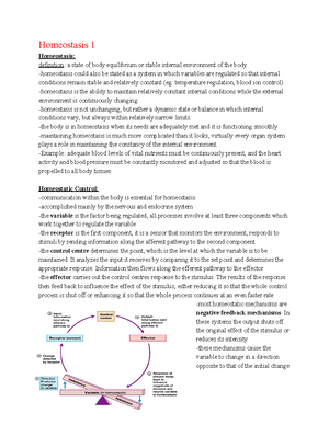 ANP1505 Obj 1 - Anatomie Notes - ANP 1505 Objectifs Spécifiques ...