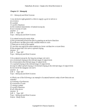 Parkin 8e TIF Ch27 - Practice Questions With Answers - Chapter 27 ...