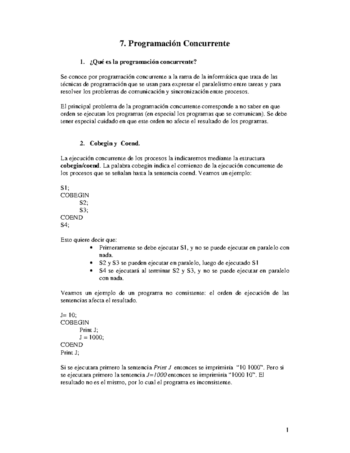 3.- Concurrencia - 7. Programación Concurrente ¿Qué es la programación ...