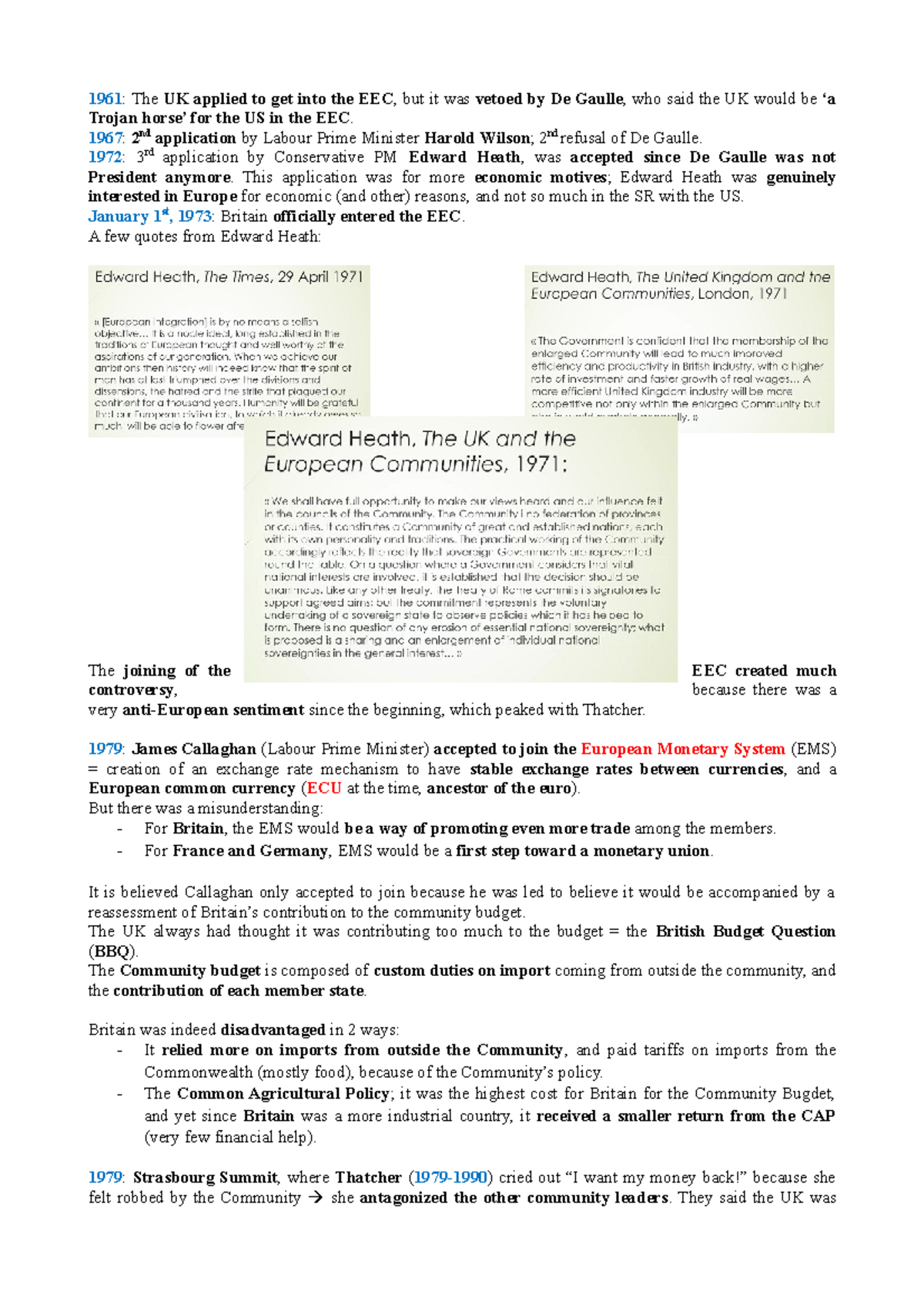 1961 Notes De Cours Anglais Langue Majeure Studocu
